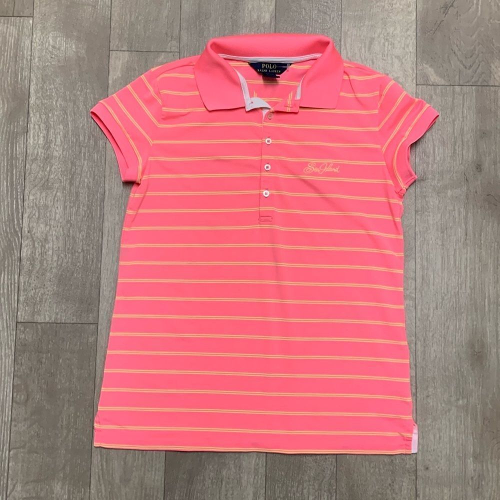 Girls Polo Ralph‎ Lauren Performance Shortsleeve Shirt